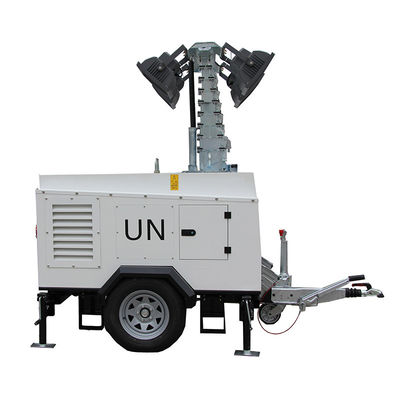 9m 20KVA Portable Light Tower LED Lamps