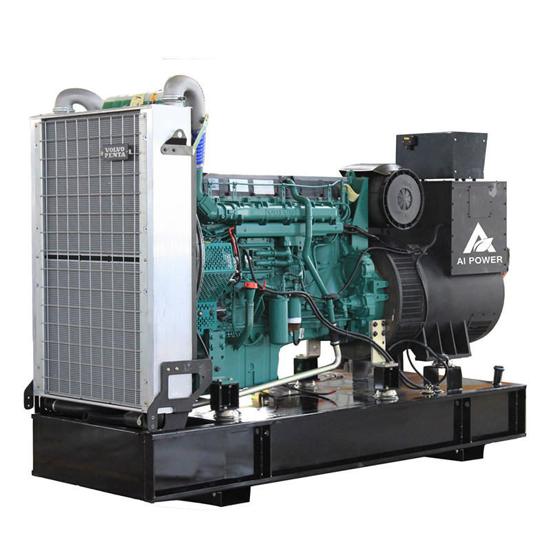 Open Silent Type Generator Set 400kw 250kva 300kva 100kva Generator Volvo Penta