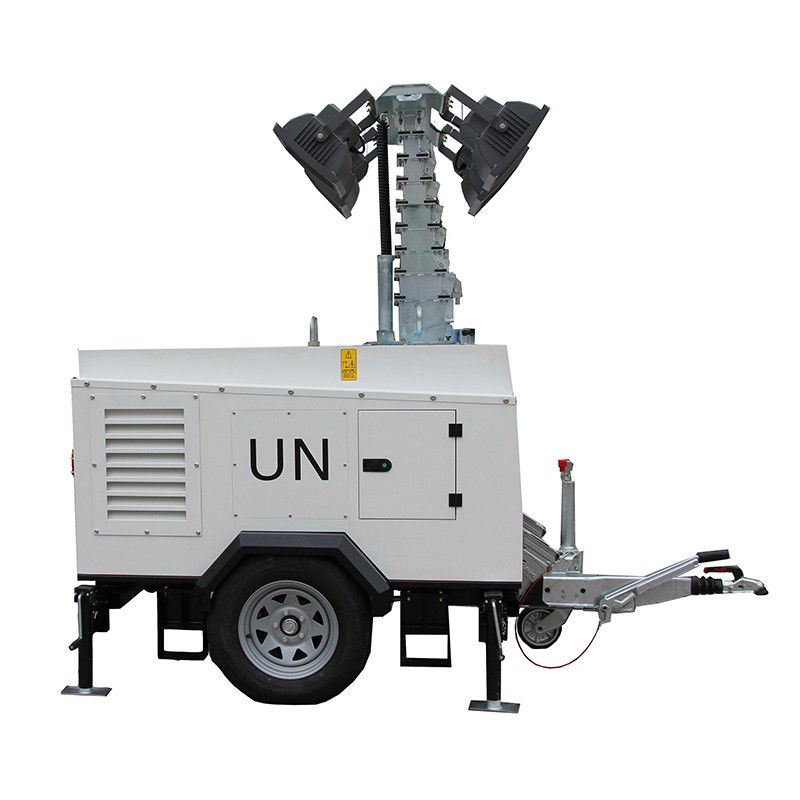 9m 20KVA Portable Light Tower LED Lamps